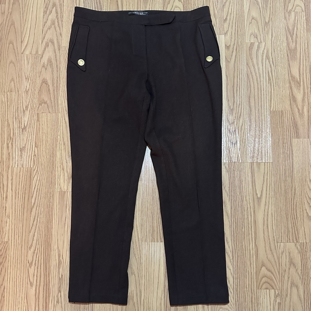 Vertigo Paris Pants Size 10 Dark Brown